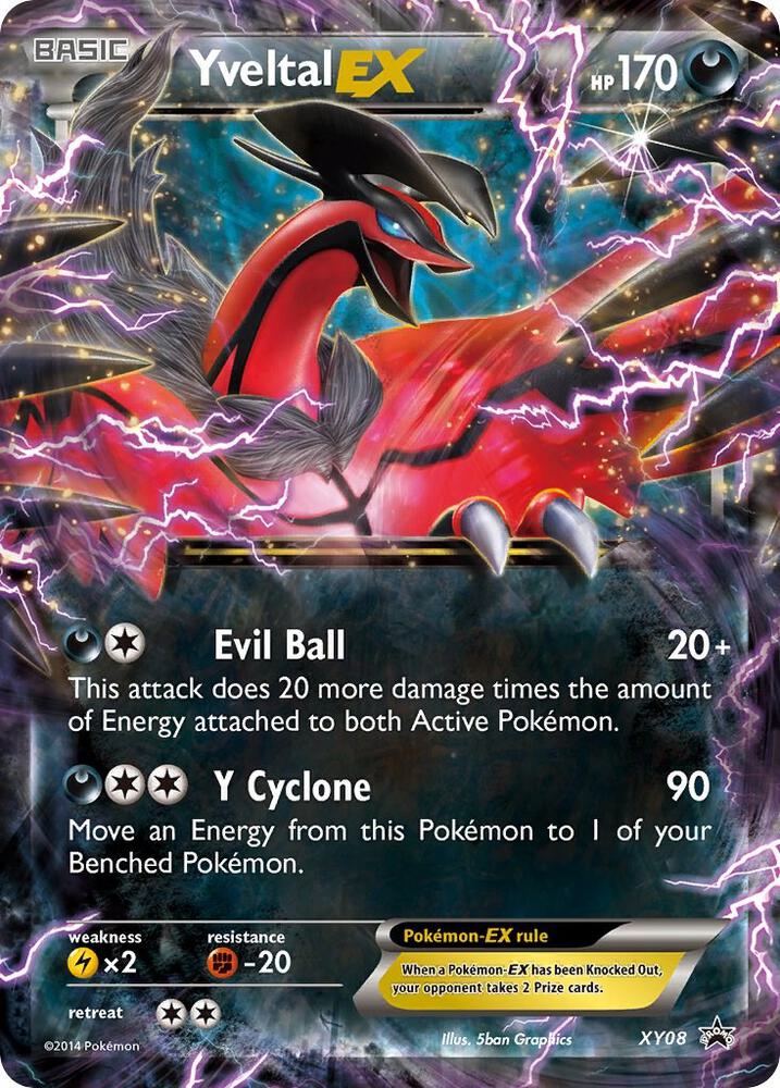 Yveltal EX - XY08-XY Promos-Promo-Holofoil