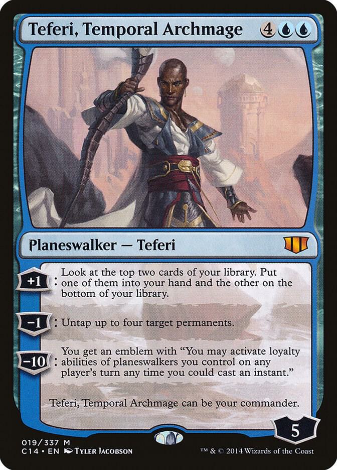 Teferi, Temporal Archmage-Commander 2014-M-Normal