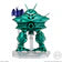FW Gundam Converge Core Big Zam & Core Booster (Metallic ver.) "Gundam", Bandai Shokugan Converge
