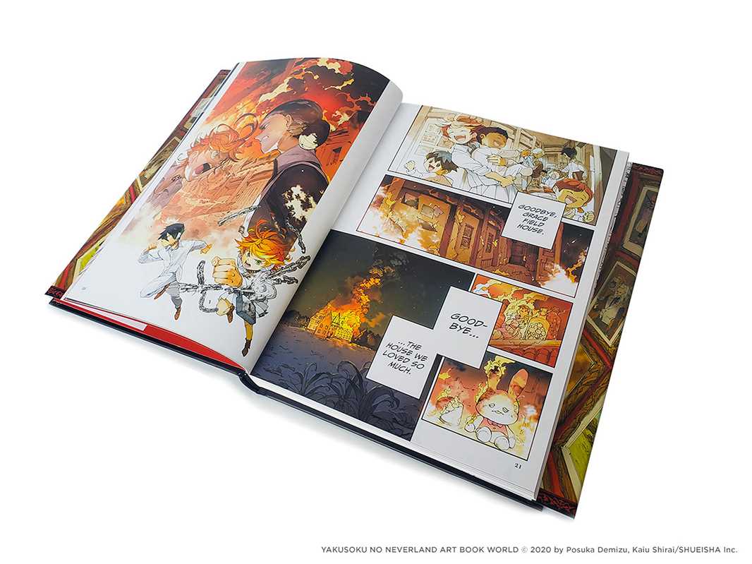Promised Neverland: Art Book World by Kaiu Shirai: Hardcover; 216 pages / English