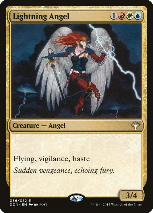 Lightning Angel-Duel Decks: Speed vs. Cunning-R-Normal