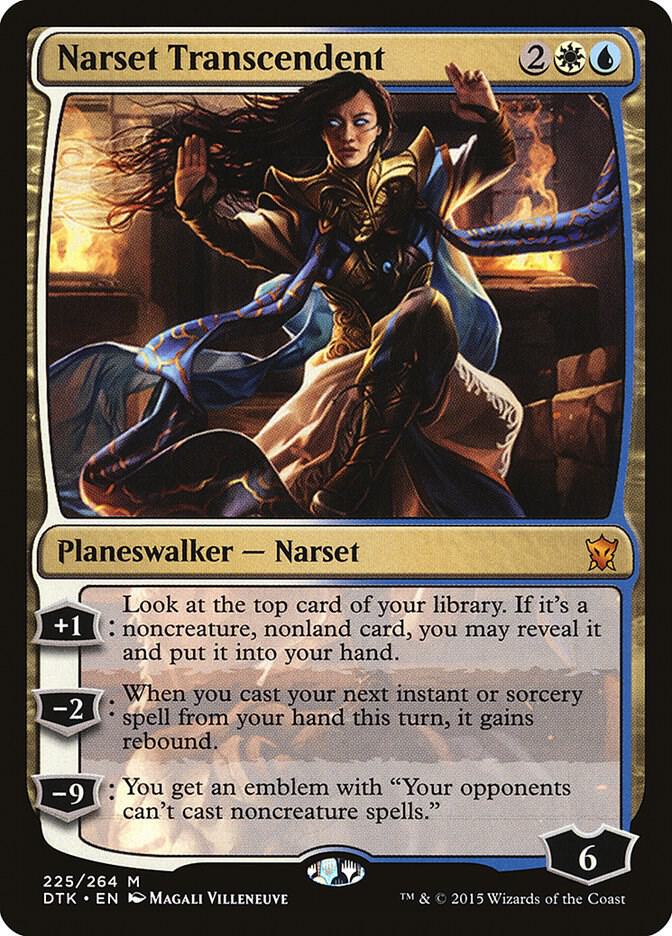 Narset Transcendent-Dragons of Tarkir-M-Foil