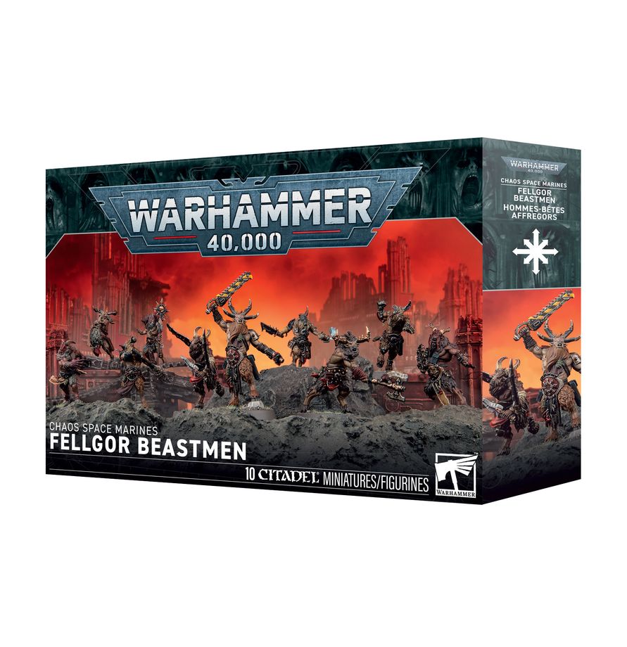 CHAOS SPACE MARINES: FELLGOR BEASTMEN