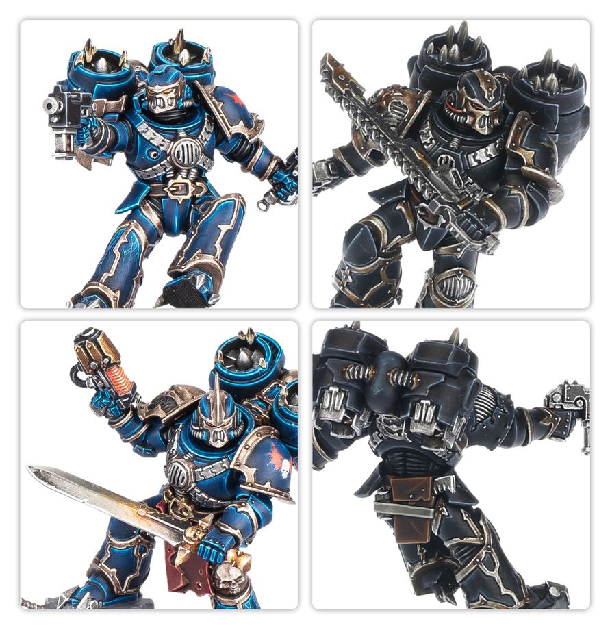 CHAOS SPACE MARINES: RAPTORS/WARP TALONS