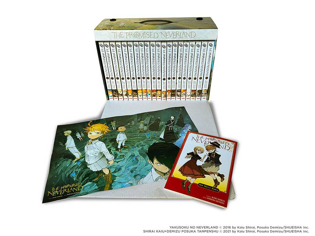 Promised Neverland Complete Box Set by Kaiu Shirai: Boxed Set/Slip Cased/Casebound / English