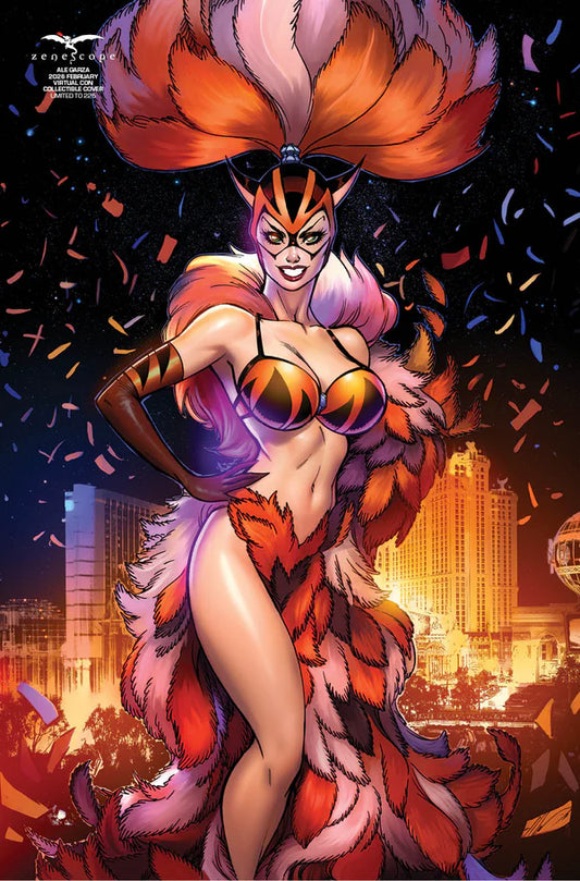 Ale Garza - 2026 February Virtual Con Collectible Cover w/ Trading Card - LE 225