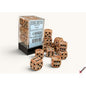 Chessex: 12CT Speckled Rust 16mm D6 Dice Cube (New)