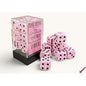 Chessex: 12CT Speckled Pink 16mm D6 Dice Cube (New)