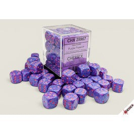 Chessex: 36CT Speckled Purple Passion 12mm D6 Dice Cube (New)