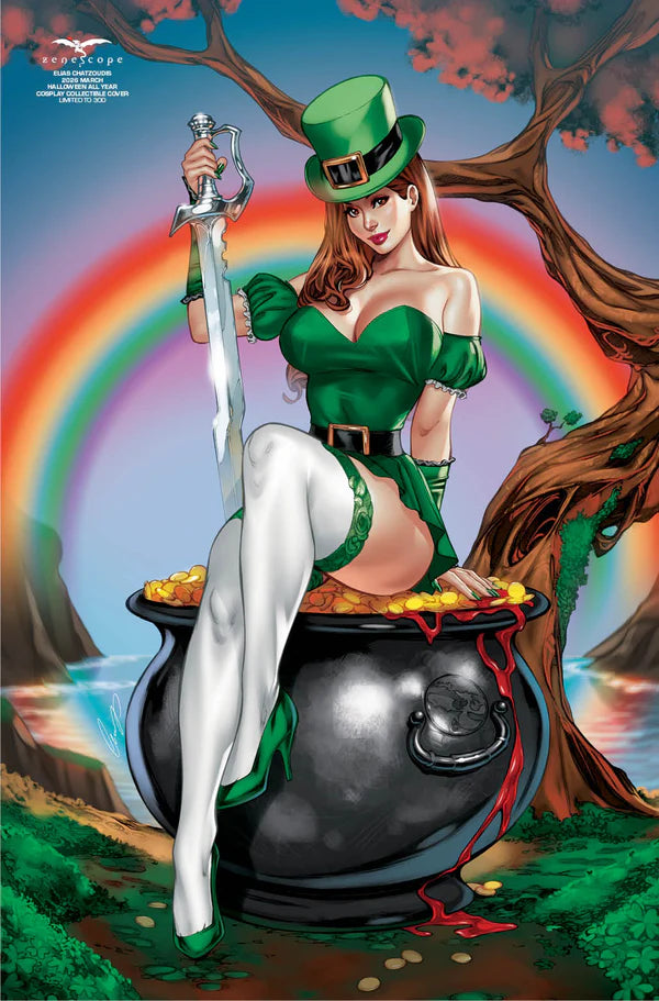 Elias Chatzoudis - 2026 March Halloween All Year Cosplay Collectible Cover - LE 300