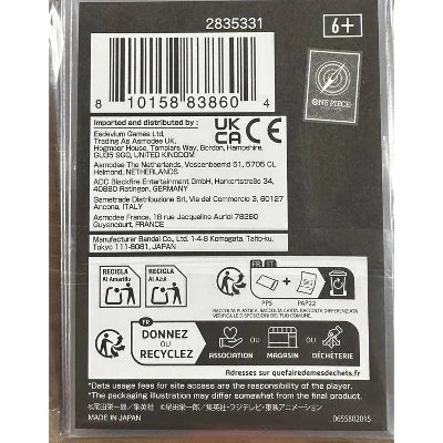 Bandai One Piece Card Game Sleeves Vol.13 Standard Purple