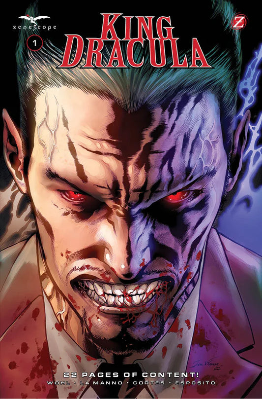 King Dracula #1 Cover B   Igor Vitorino