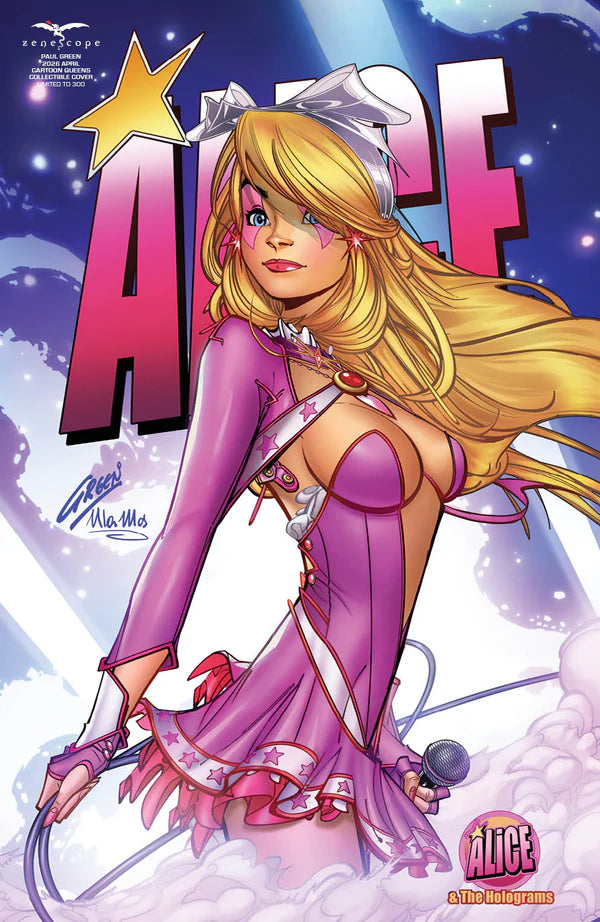 Paul Green - 2026 April Cartoon Queens Collectible Cover - LE 300