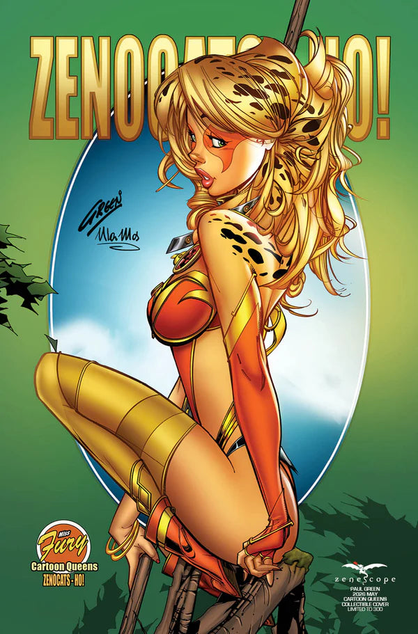 Paul Green - 2026 May Cartoon Queens Collectible Cover - LE 300