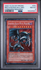 2002 YU-GI-OH! FMR-FORBIDDEN MEMORIES PROMO #001 RED-EYES BLK.MTL.DRG. FORBIDDEN MEMORIES PSA 8
