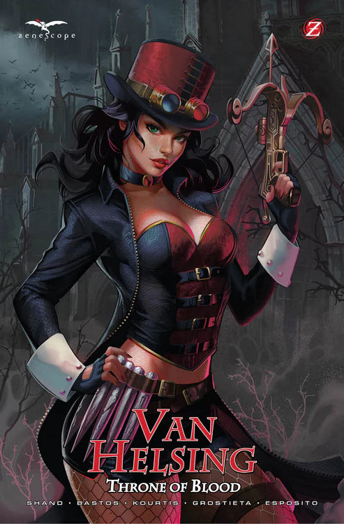 Van Helsing: Throne Of Blood   Cover C   Igor Lomov