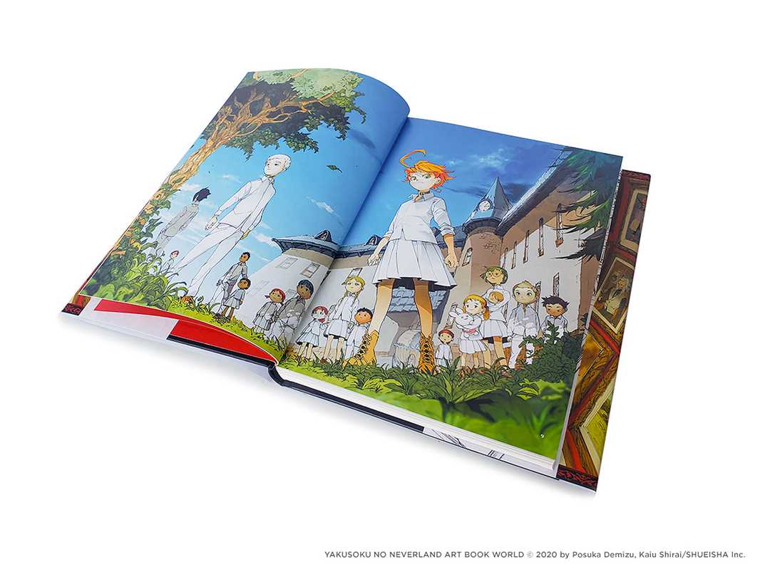 Promised Neverland: Art Book World by Kaiu Shirai: Hardcover; 216 pages / English