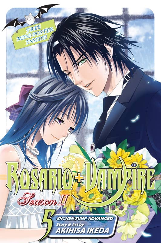 Rosario+Vampire: Season II, Vol. 5 by Akihisa  Ikeda: Paperback; 216 pages / English