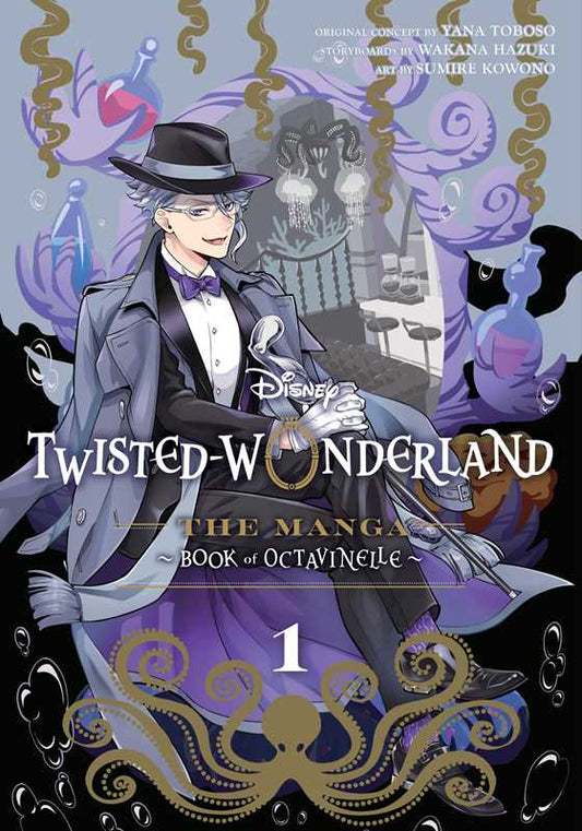 Disney Twisted-Wonderland: The Manga – Book of Octavinelle, Vol. 1 by Yana  Toboso: Paperback; 192 pages / English