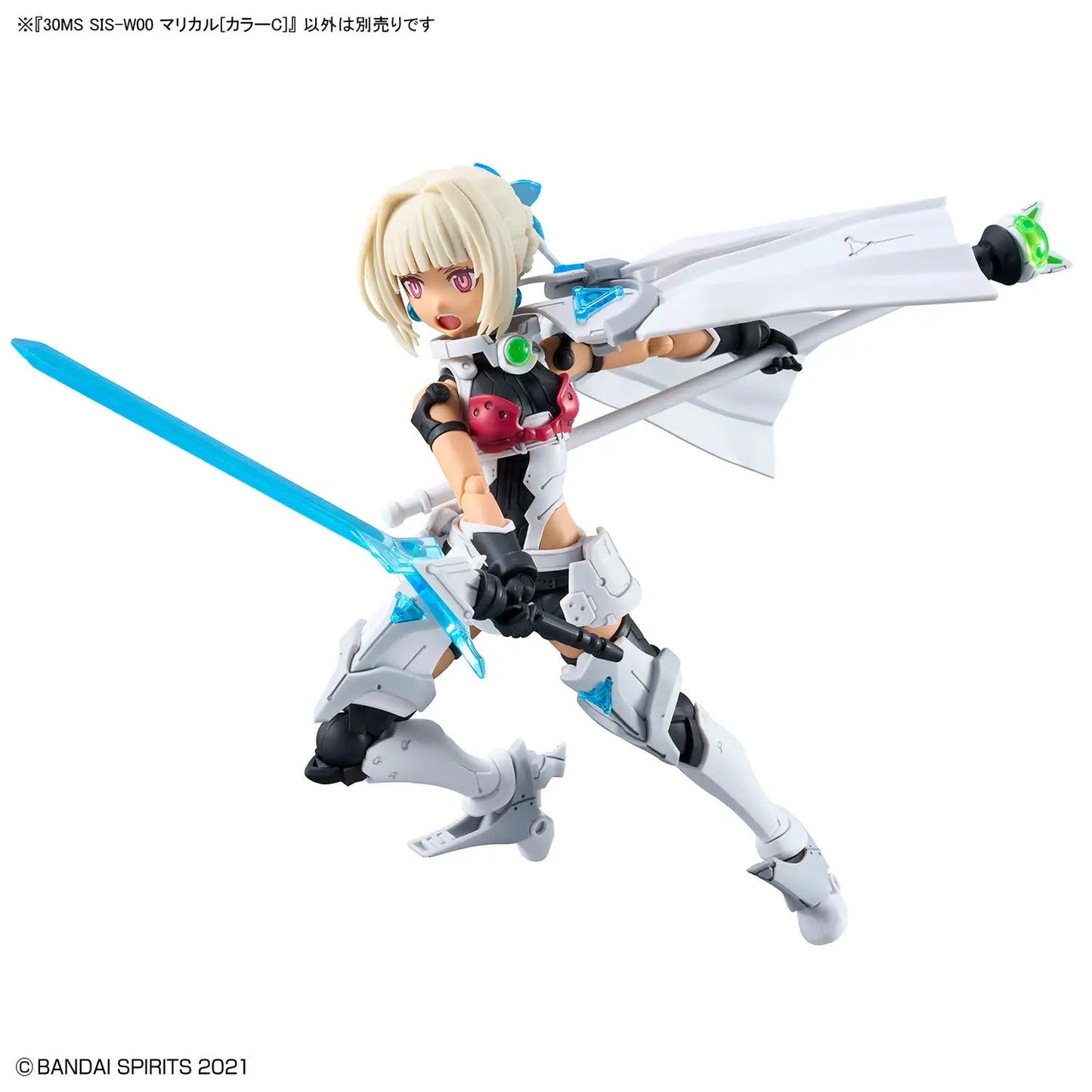 #21 SIS-W00 Marical [Color C] "30 Minutes Sisters", Bandai Hobby 30 MS Model Kit