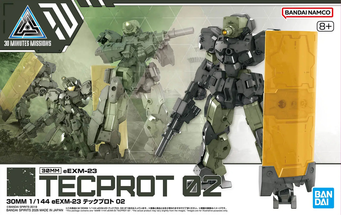 EEXM-23 TECPROT 02 30 MI MISSIONS 30 MM 1/144 MK