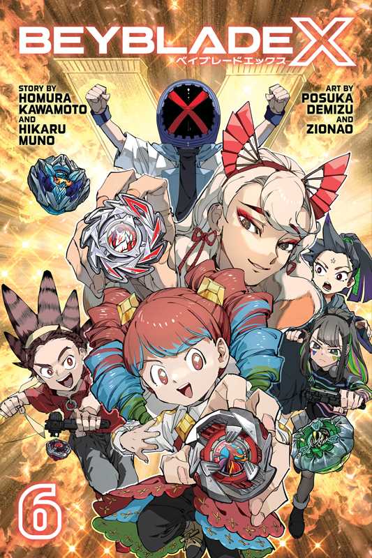 Beyblade X, Vol. 6 by Homura  Kawamoto: Paperback; 176 pages / English
