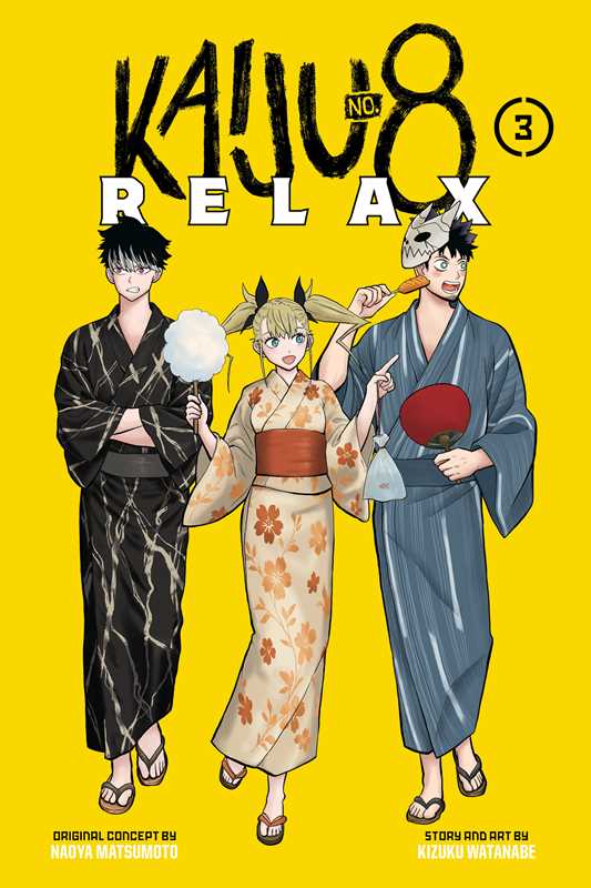 Kaiju No. 8: Relax, Vol. 3 by Kizuku  Watanabe: Paperback; 168 pages / English