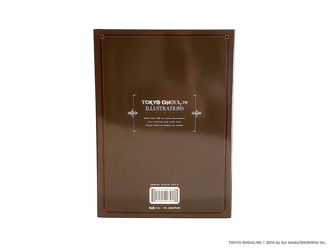 Tokyo Ghoul:re Illustrations: zakki by Sui Ishida: Hardcover; 296 pages / English