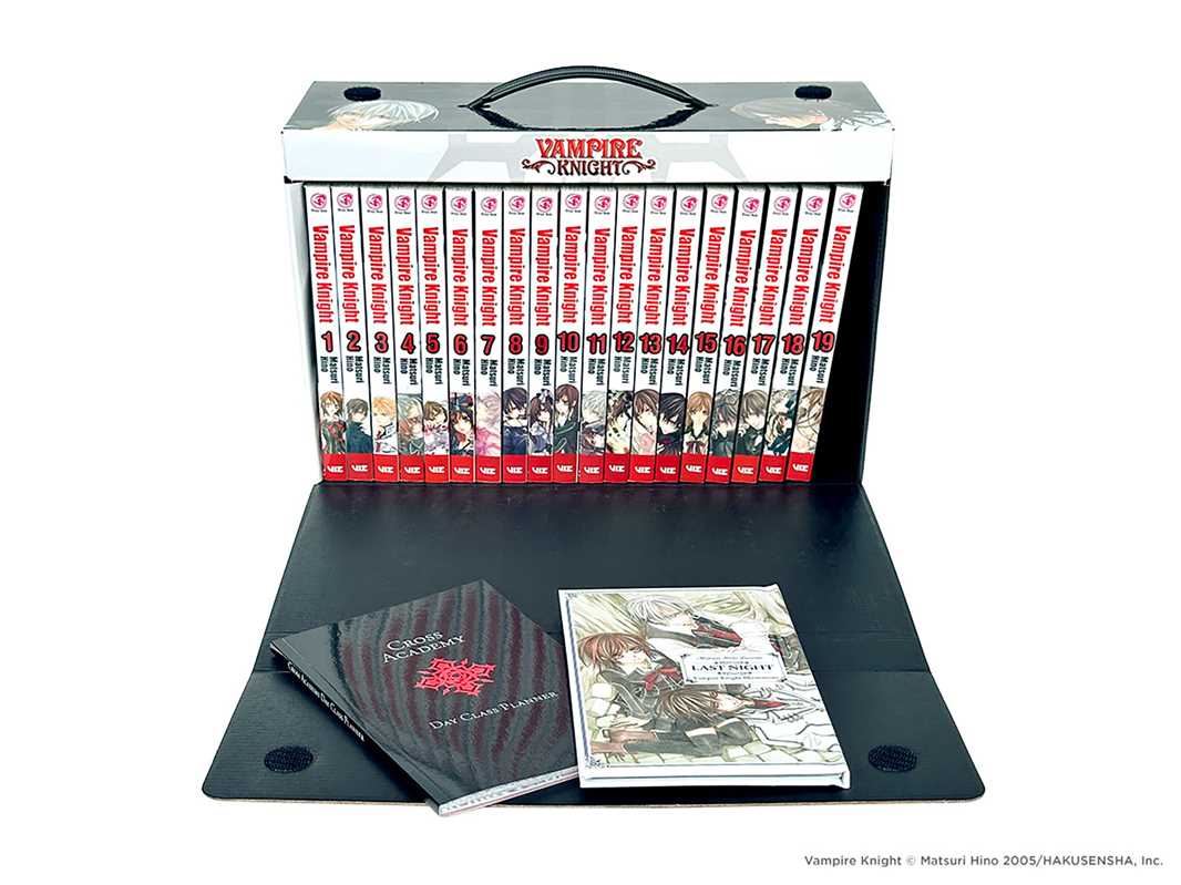 Vampire Knight Complete Box Set by Matsuri Hino: Paperback; 3800 pages / English