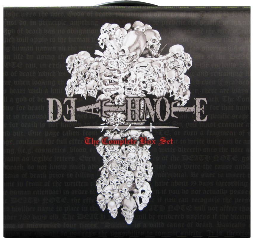 Death Note Complete Box Set by Tsugumi Ohba: Boxed Set/Slip Cased/Casebound; 2496 pages / English