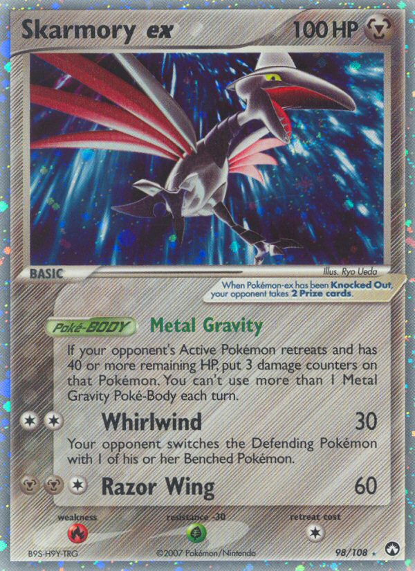 Skarmory ex-EX Power Keepers-Ultra Rare-Holofoil