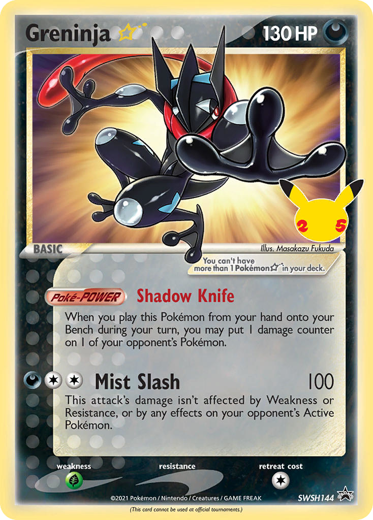 Greninja Star-SWSH: Sword & Shield Promo Cards-Promo-Holofoil