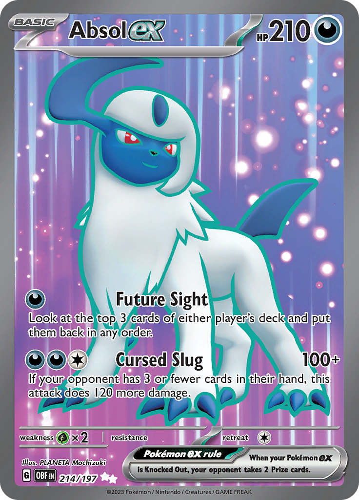 Absol ex - 214/197-SV03: Obsidian Flames-Ultra Rare-Holofoil