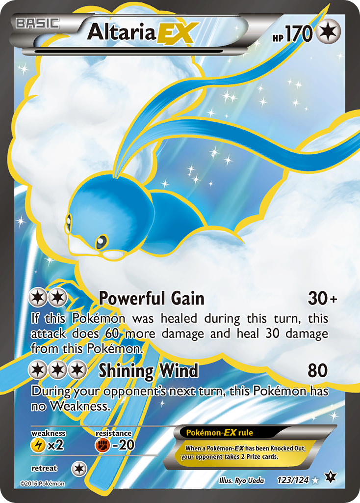 Altaria EX (Full Art)-XY - Fates Collide-Ultra Rare-Holofoil