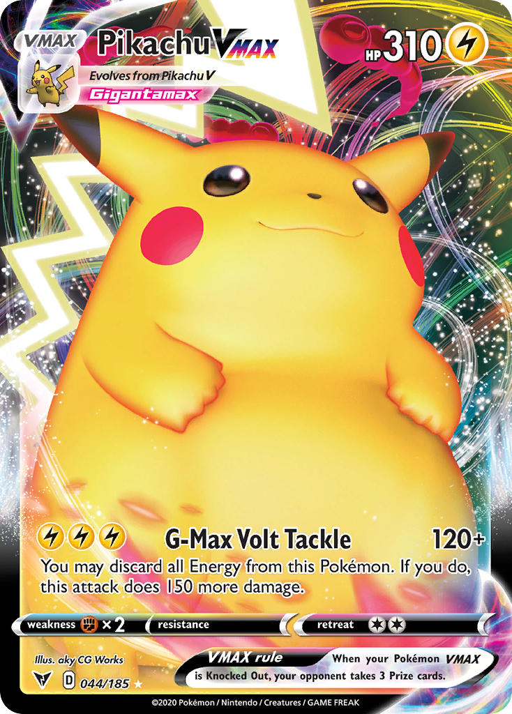 Pikachu VMAX-SWSH04: Vivid Voltage-Ultra Rare-Holofoil