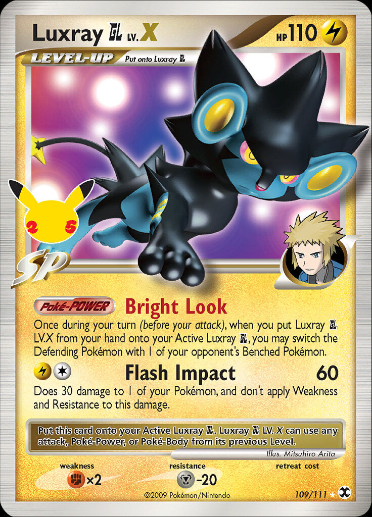 Luxray GL LV.X-Celebrations: Classic Collection-Classic Collection-Holofoil