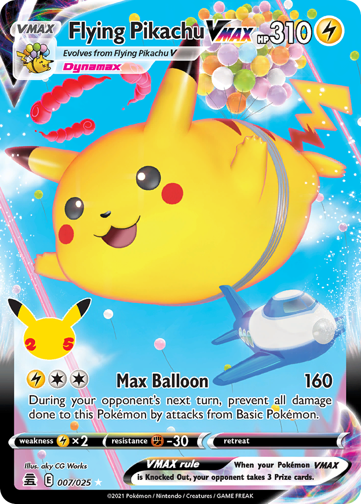 Flying Pikachu VMAX-Celebrations-Ultra Rare-Holofoil