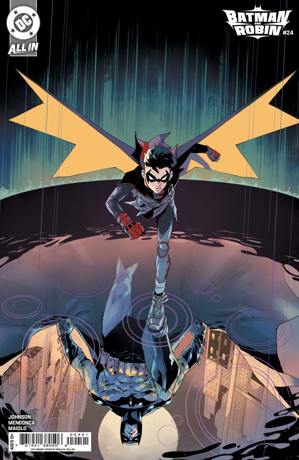 Batman and Robin #24 Cover D 1:25 Pablo M. Collar Variant