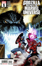 Godzilla Destroys the Marvel Universe #1 2nd Printing Leinil Francis Yu