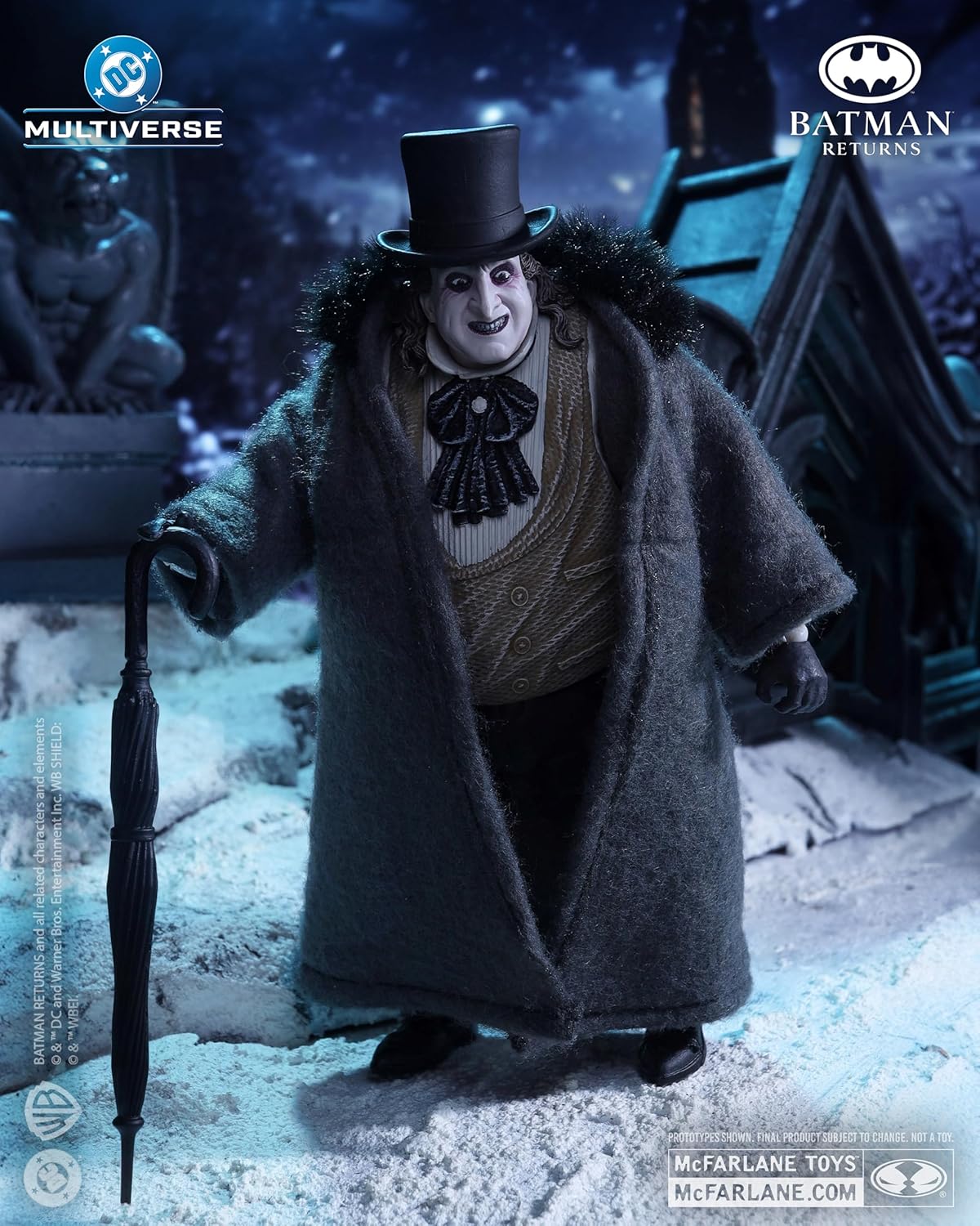 DC Multiverse Deluxe Theatrical Edition Wave 2 Batman Returns The Penguin 7-Inch Scale Action Figure