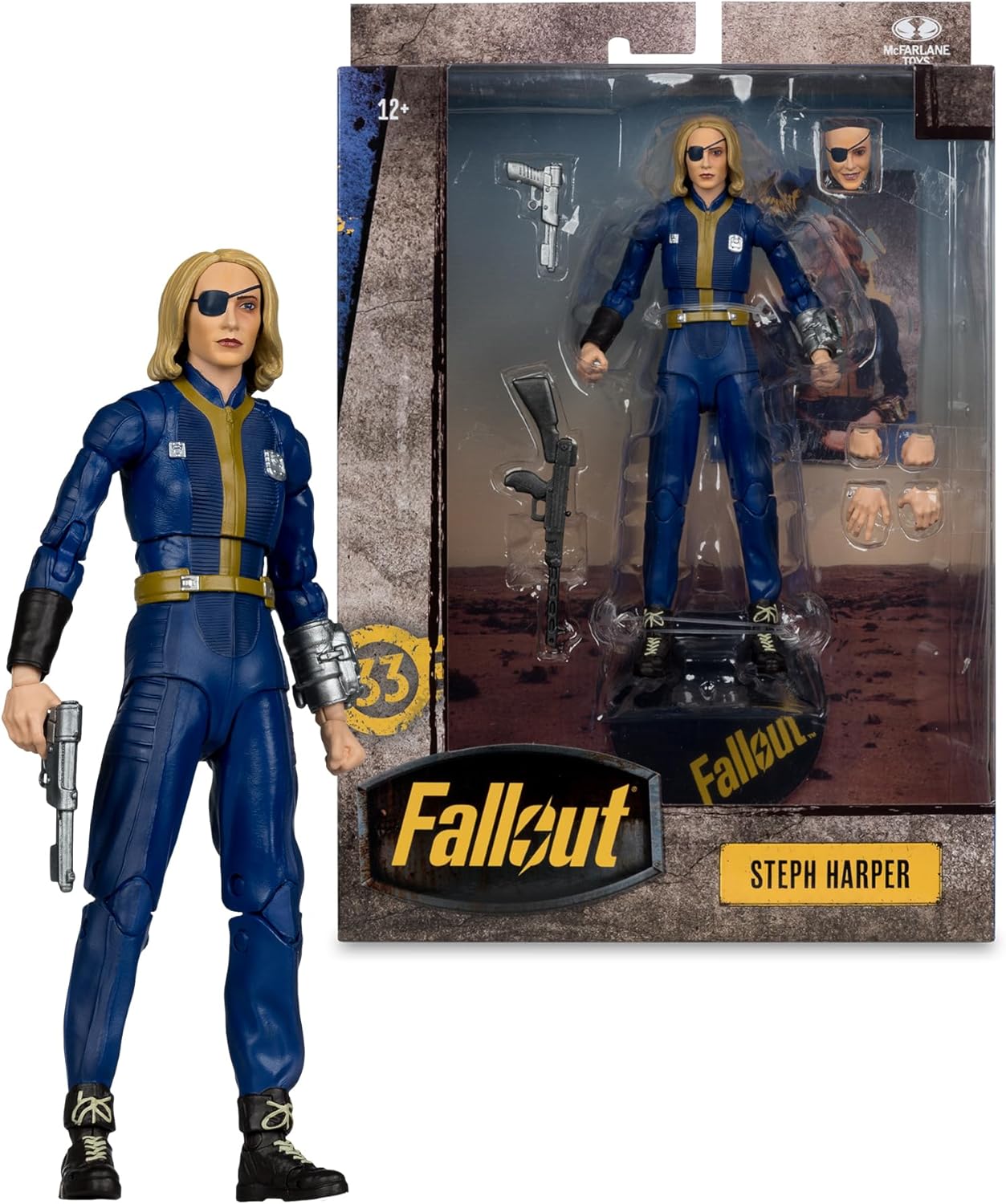Fallout TV Wave 1 Steph Harper Season 2 7-Inch Scale Deluxe Action Figure