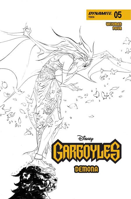 GARGOYLES DEMONA #5  CVR G INC 1:10 JAE LEE LINE ART VAR