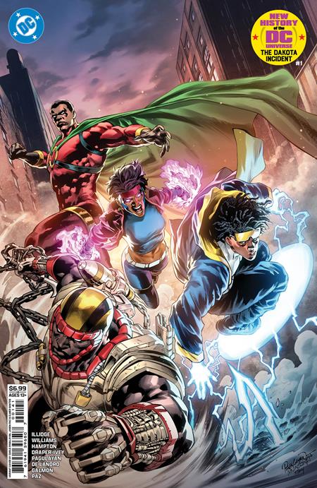 NEW HISTORY OF THE DC UNIVERSE THE DAKOTA INCIDENT #1 (ONE SHOT) CVR D CARLO PAGULAYAN CARD STOCK VAR