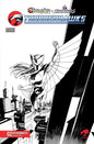 THUNDERCATS X SILVERHAWKS THUNDERHAWKS #2 CVR K DECLAN SHALVEY LINE ART VAR