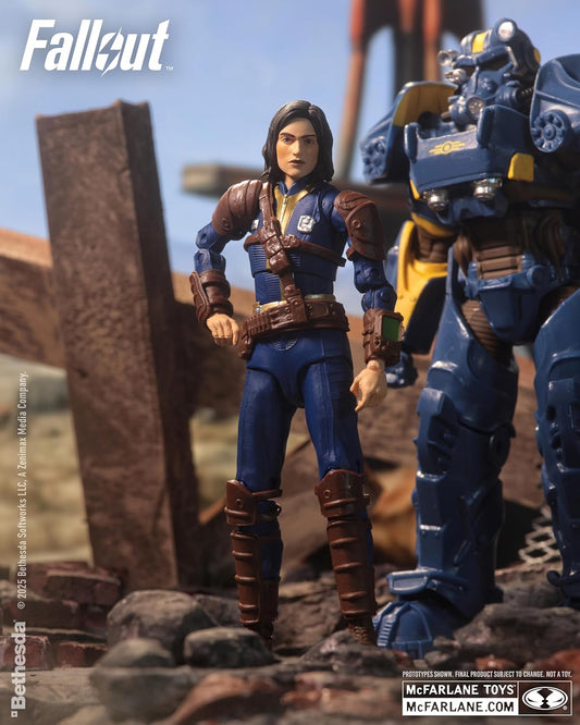 Fallout 4 T-60 Vault Tec and Sole Survivor 7-Inch Scale Action Figure 2-Pack - Exclusive