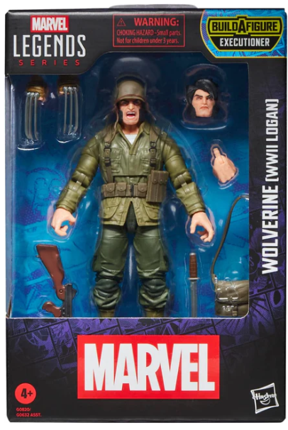 Marvel Legends 6 Inch Action Figure BAF Executioner - Wolverine (WWII Logan)