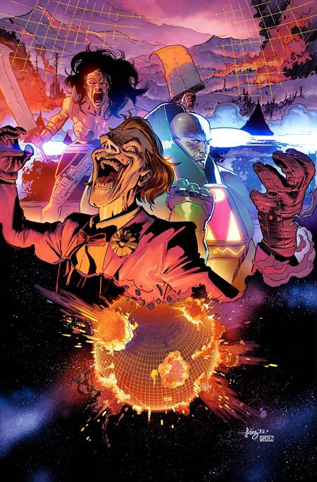 DC K.O. #3 (OF 5) CVR J JAVIER FERNANDEZ FOIL VAR