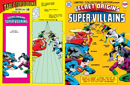 LIMITED COLLECTORS EDITION #39 SECRET ORIGINS SUPER-VILLAINS FACSIMILE EDITION CVR A DICK GIORDANO