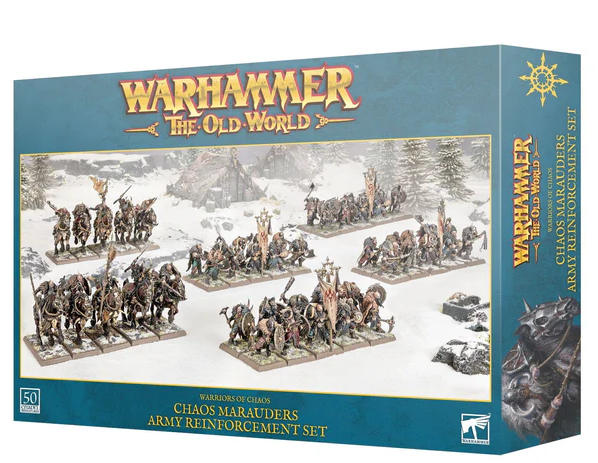 WARRIORS OF CHAOS: CHAOS MAURADERS ARMY REINFORCEMENT SET