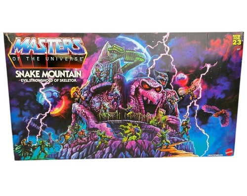 2023 Mattel Masters of the Universe Origins Snake Mountain Playset Factory Sealed